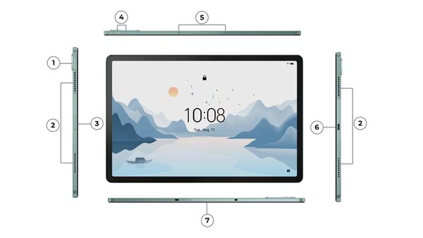 Lenovo P12 matte screen version