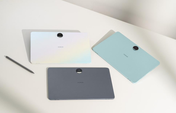 Honor Tablet 9 appearance revealed!The camera is centered and designed in three colors to choose from.