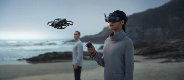 DJI Avata 2 is officially released. Use it with Flying Glasses 3 to experience first-person flying.