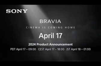 Sony will hold a new product launch conference on April 18, and new TVs and speakers may be unveiled.