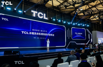 TCL brings ice-washing black technology to AWE, super-tub washing machine shines