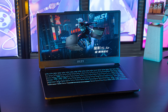 Cyberpunk-style thin and light gaming laptop: MSI Star Shadow 15 Air is a new choice for the school season