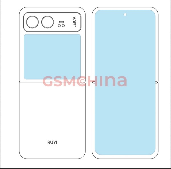 Xiaomi MIX Flip rendering