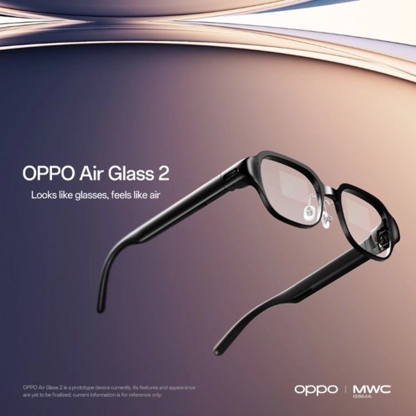 OPPO Air Glass 2 glasses (Photo source: Internet)