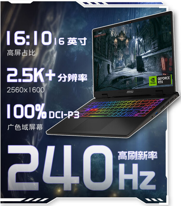 MSI Titan 18 Pro new laptop pre-sale, the first launch of Blade Shadow 16/17 series!