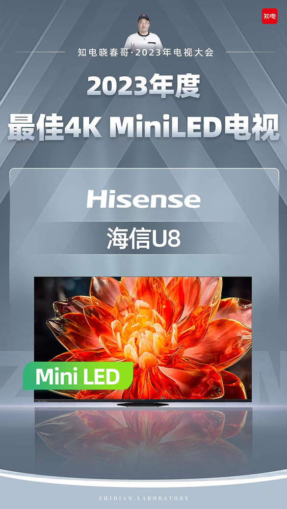 Continue to lead!Hisense TV wins Best 4K Mini LED TV of the Year again