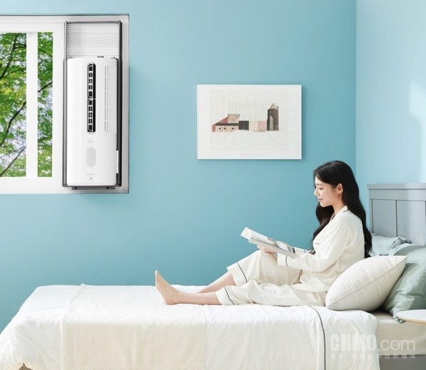 Learned a lot!Korean company launches new window air conditioner with one-minute one-click installation