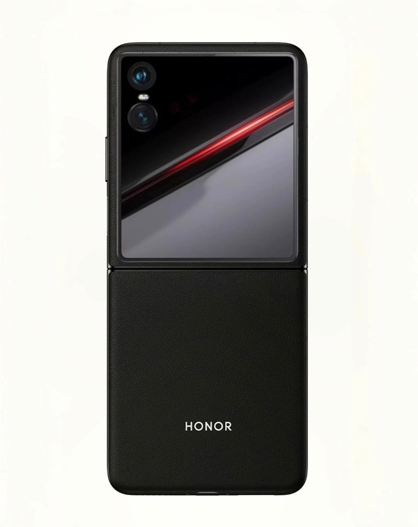 Honor small folding screen mobile phone renderings exposed