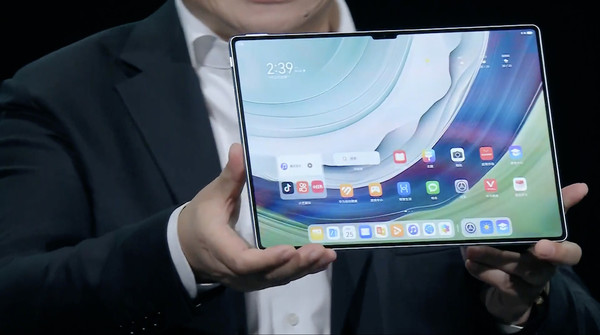 just!Huawei releases the largest tablet in history, breaking multiple records