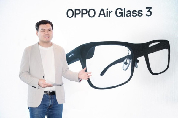 OPPO launches the new OPPO Air Glass 3 AI-enabled to be the best partner for mobile phones