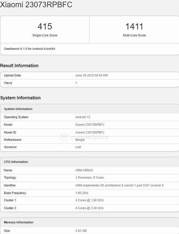 Redmi Pad 2 running points