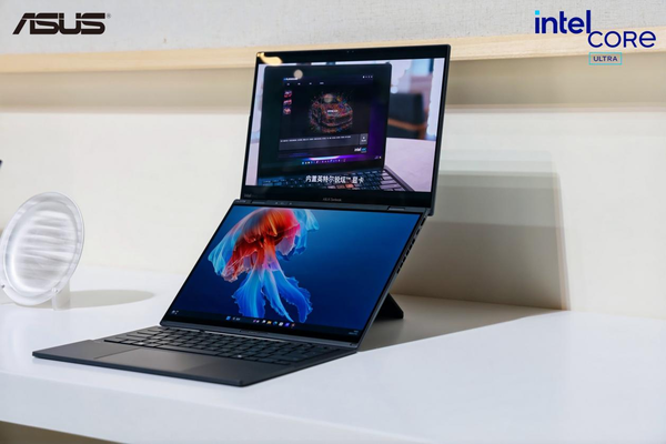 (The picture shows ASUS ZenBook 14 Dual Screen 2025)