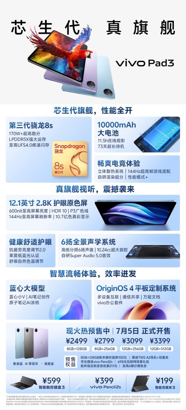 vivo Pad3 vivo Pad3