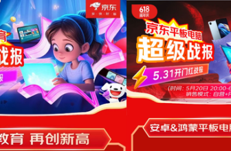 Electronic education has become a hot spot for JD.com’s 618 sales, and its 28-hour turnover increased by more than 50% year-on-year.