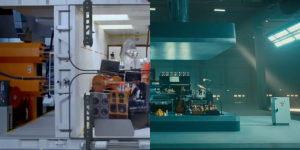 Comparison of two advertising clips Comparison of two advertising clips