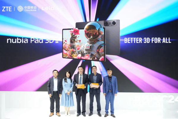 The world's first 5G+AI naked-eye 3D tablet nubia Pad 3D Ⅱ debuts at MWC24 The world's first 5G+AI naked-eye 3D tablet nubia Pad 3D Ⅱ debuts at MWC24