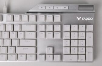 104-key full-size mechanical keyboard Rapoo V700DIY: using hot-swappable switches and colorful RGB to meet everyone’s individual needs