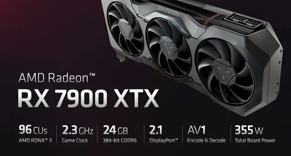 AMD RX 7900 XTX AMD RX 7900 XTX