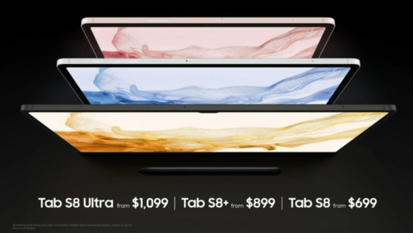 Samsung Tab S8 series overseas price Samsung Tab S8 series overseas price