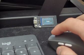 Netizen successfully built a credit card-sized ESP32 computer with an e-ink screen