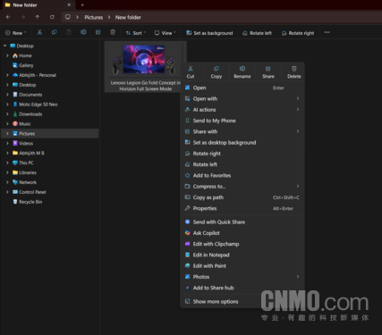 Microsoft admits Windows 11 right-click menu confusion will support custom functions Microsoft admits Windows 11 right-click menu confusion will support custom functions