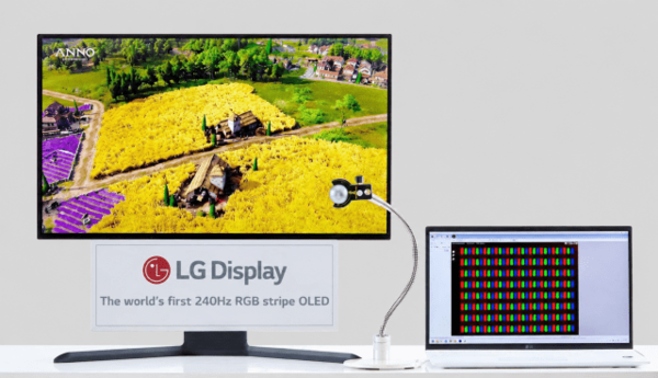 Say goodbye to false text, LG Display mass-produces 4K 240Hz display OLED panels Say goodbye to false text, LG Display mass-produces 4K 240Hz display OLED panels